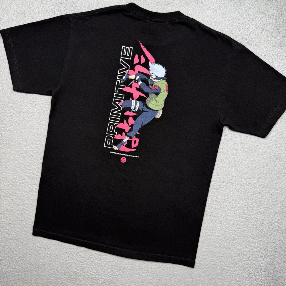 Primitive x Naruto Kakashi T-shirt